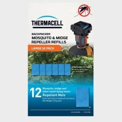 Thermacell Large Backpacker Mosquito & Midge Repeller Refills (12 Pack)