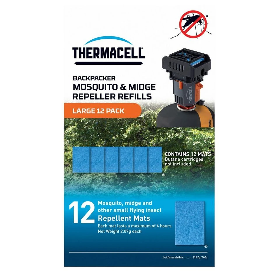 Thermacell Large Backpacker Mosquito & Midge Repeller Refills (12 Pack) 2 Thermacell Large Backpacker Mosquito & Midge Repeller Refills (12 Pack) - Image 2