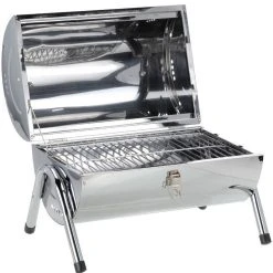 Hi Gear Stainless Steel Double Sided BBQ