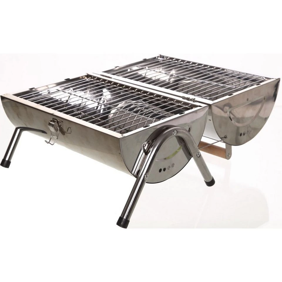 Hi Gear Stainless Steel Double Sided BBQ 3 Hi Gear Stainless Steel Double Sided BBQ - Image 3
