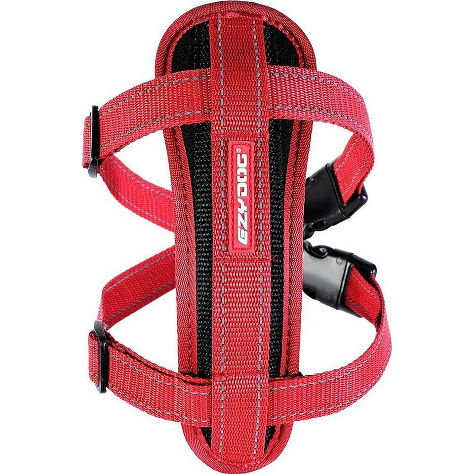 Ezy-Dog Chest Plate Harness Red 3 Ezy-Dog Chest Plate Harness Red - Image 3