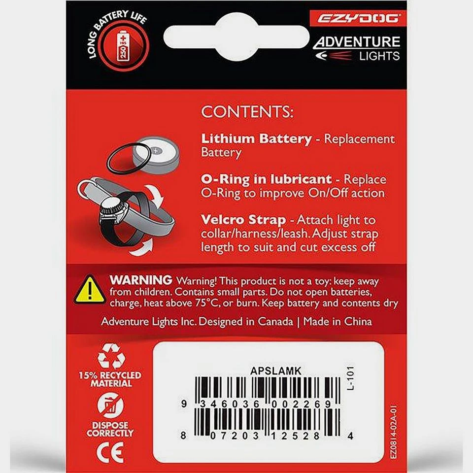 Ezy-Dog Adventure Light Maintenance Kit 2 Ezy-Dog Adventure Light Maintenance Kit - Image 2