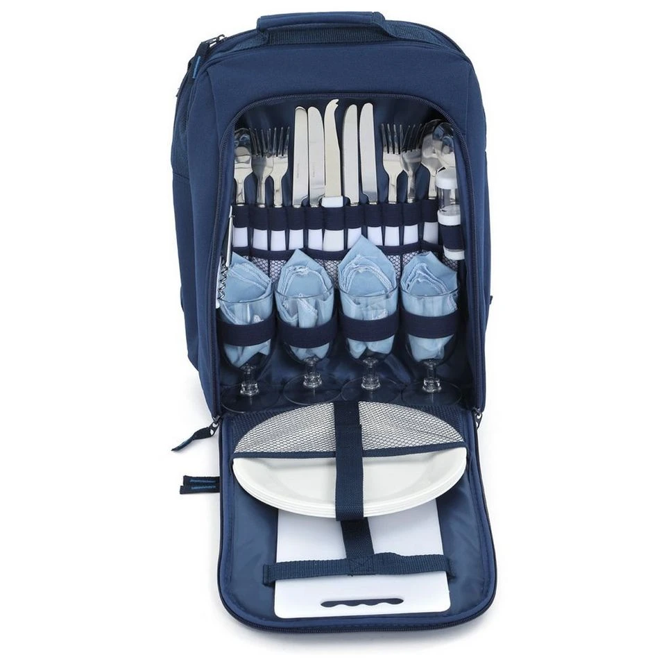 Hi Gear Delta 4-Person Picnic Set / Cool Bag 1 Hi Gear Delta 4-Person Picnic Set / Cool Bag