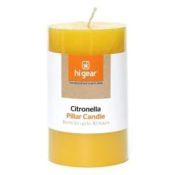 Hi Gear Citronella Pillar Candle