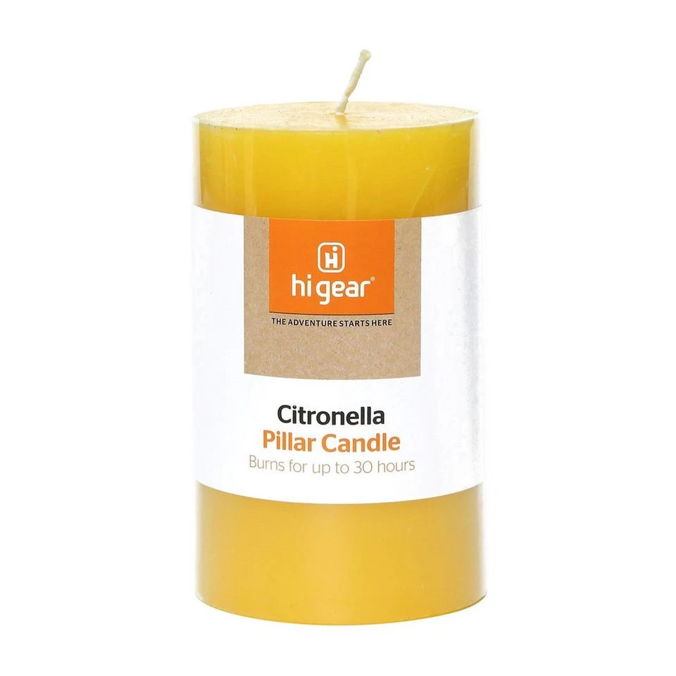 Hi Gear Citronella Pillar Candle - Image 3