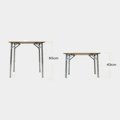 Alternative view of ZEMPIRE Kitpac Table (Standard)