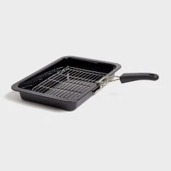 Quest Enamel Grill Pan With Handle