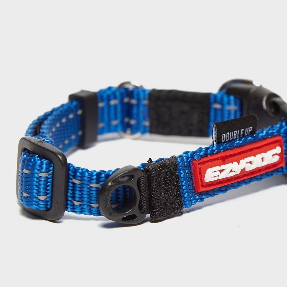 Ezy-Dog Double Up Collar Small Blue 4 Ezy-Dog Double Up Collar Small Blue - Image 4