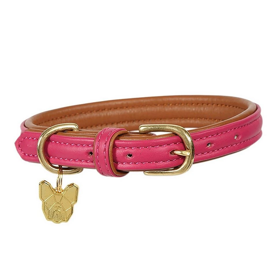 Digby & Fox Padded Leather Dog Collar 2 Digby & Fox Padded Leather Dog Collar - Image 2