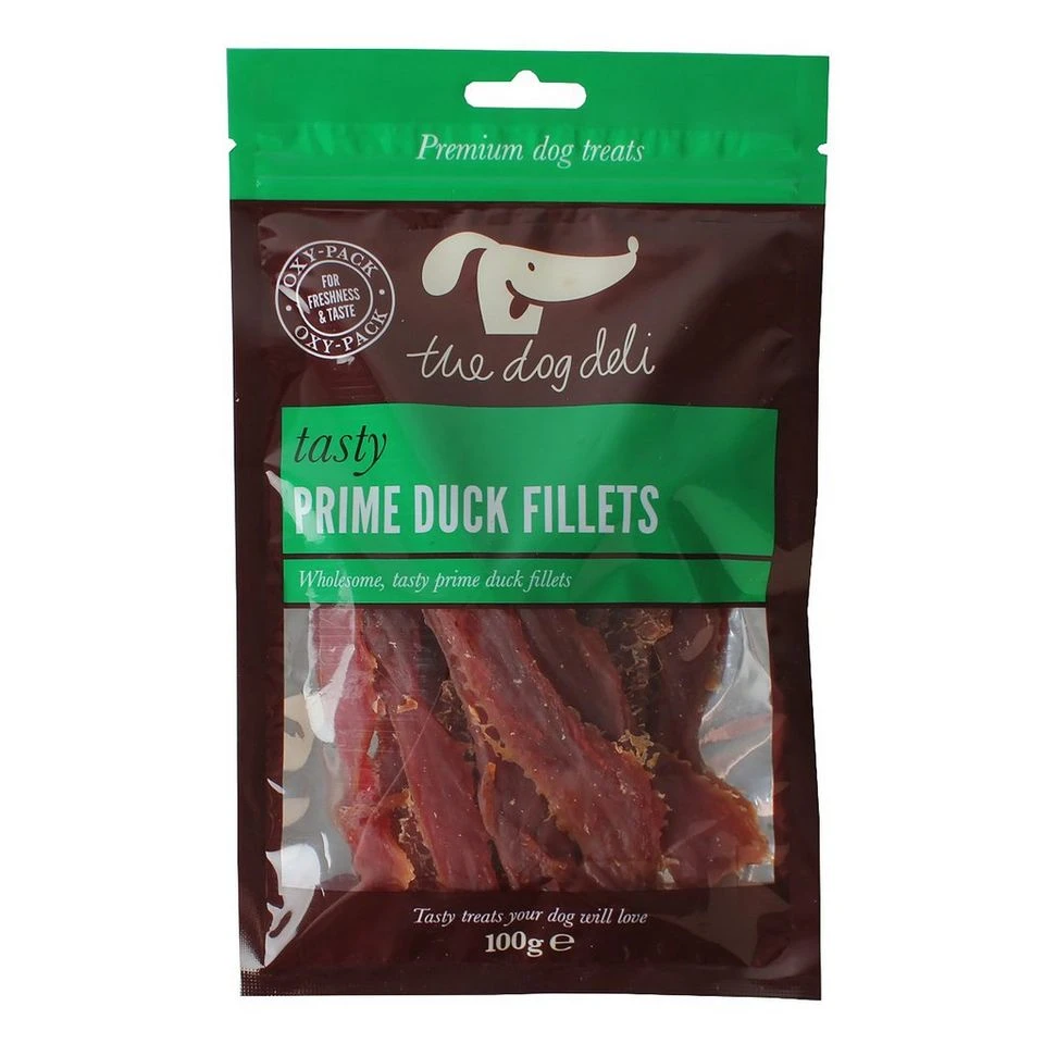 Petface Dog Deli Prime Duck Fillets 100g 3 Petface Dog Deli Prime Duck Fillets 100g - Image 3