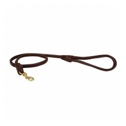 Weatherbeeta Rolled Leather Lead Brown -Sevylor Shop go 517575 z