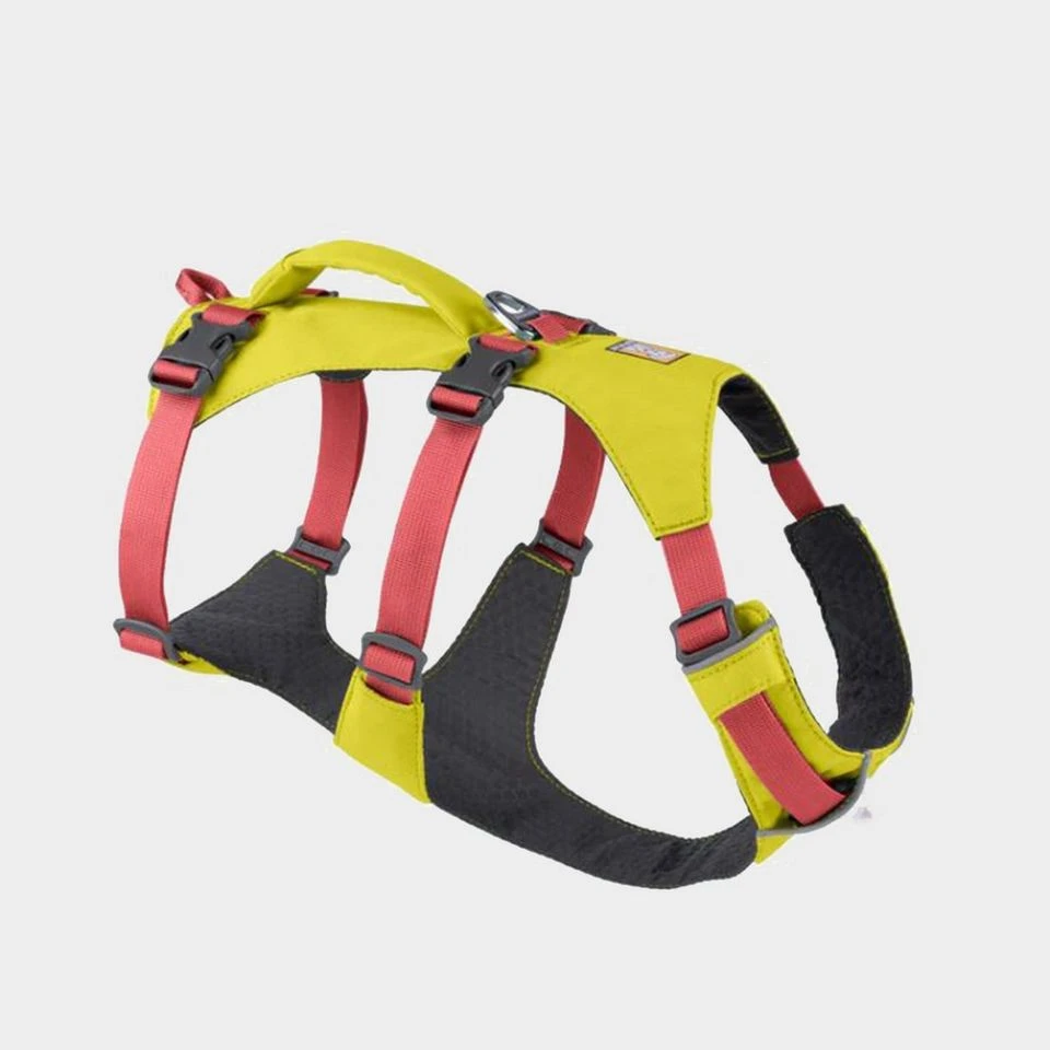 Ruffwear Flagline Harness With Handle Yellow/Red 1 Ruffwear Flagline Harness With Handle Yellow/Red