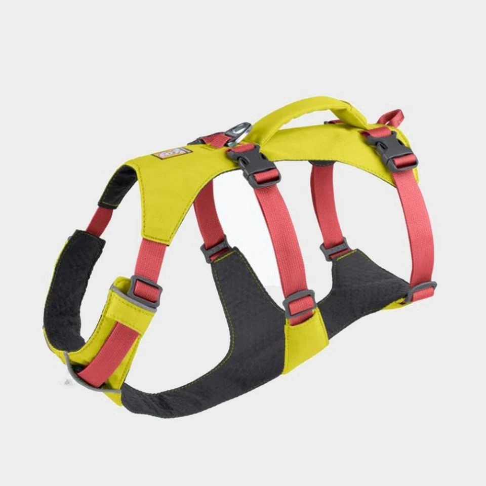 Ruffwear Flagline Harness With Handle Yellow/Red 4 Ruffwear Flagline Harness With Handle Yellow/Red - Image 4