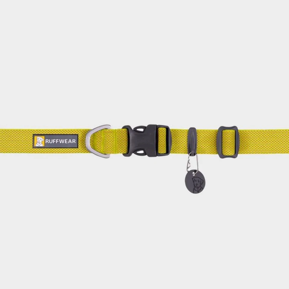 Ruffwear Hi & Light Lightweight Dog Collar Lichen Green 2 Ruffwear Hi & Light Lightweight Dog Collar Lichen Green - Image 2